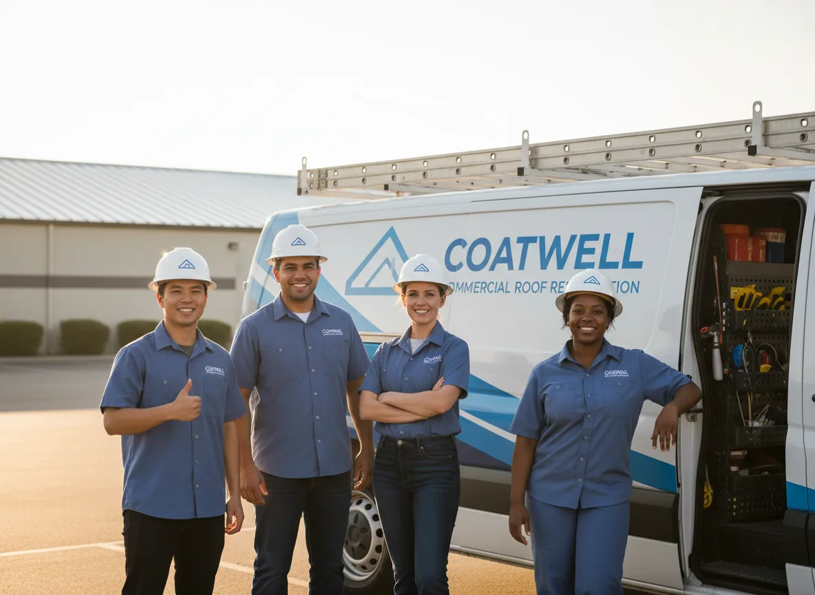 Commercial roof coating company in Gillette, NJ